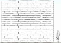 horizontal running bond small module